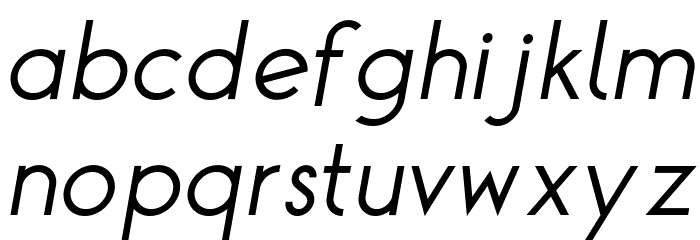 TGAlcefun-Italic Font LOWERCASE