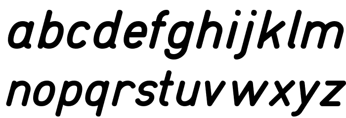 TGL 0-16 Font LOWERCASE