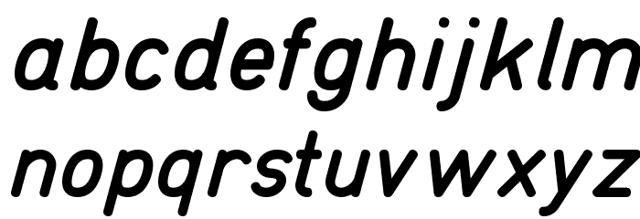 TGL 0-16 Font LOWERCASE
