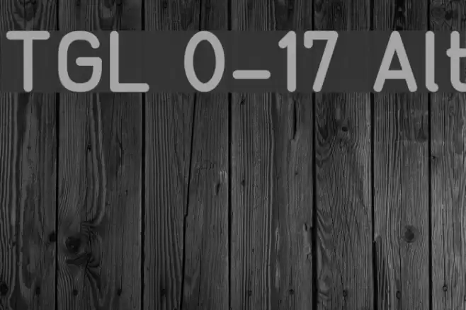 TGL 0-17 Alt examples