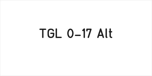 TGL 0-17 Alt Logo