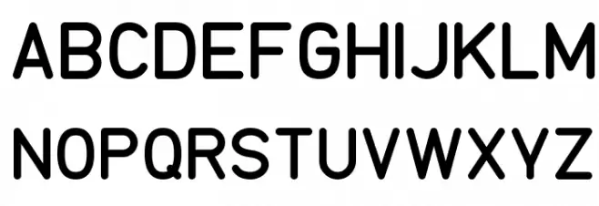 TGL 0-17 Schriftart Groß