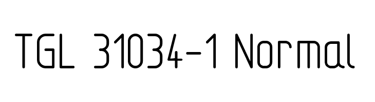 TGL 31034-1 Normal Polices