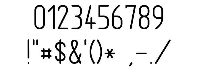 TGL 31034-1 Normal Font OTHER CHARS