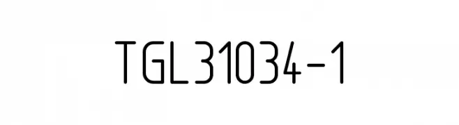 TGL31034-1  Fuentes Gratis Descargar