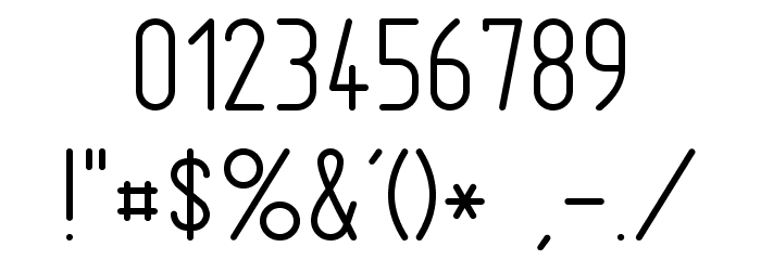 TGL31034-1 Font OTHER CHARS