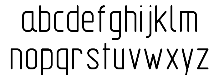 TGL31034-1 Font LOWERCASE