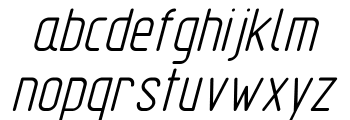 TGL31034-2 Font LOWERCASE