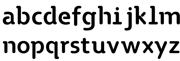 TGNaonao Font LOWERCASE