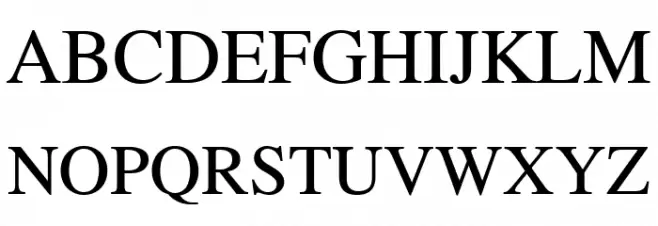 TGRoman Шрифта ВЕРХНИЙ