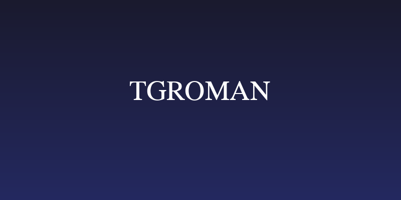 TGRoman Social Header