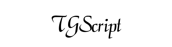 TGScript Font