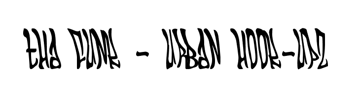 THA FUNK - URBAN HOOK-UPZ  Free Fonts Download