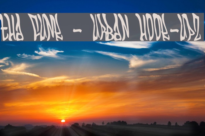 THA FUNK - URBAN HOOK-UPZ Font examples