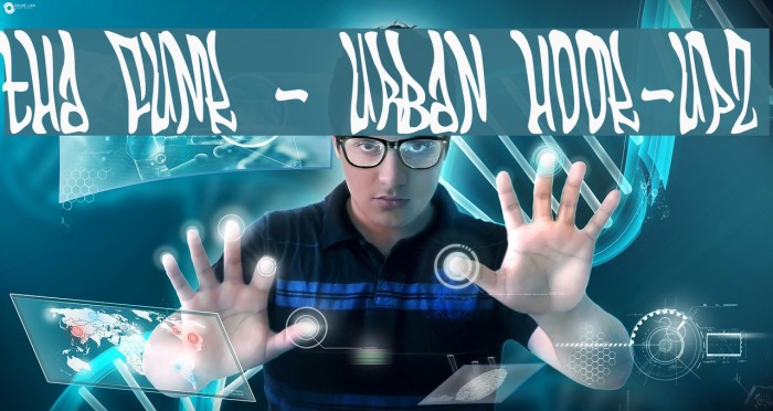 THA FUNK - URBAN HOOK-UPZ Font examples