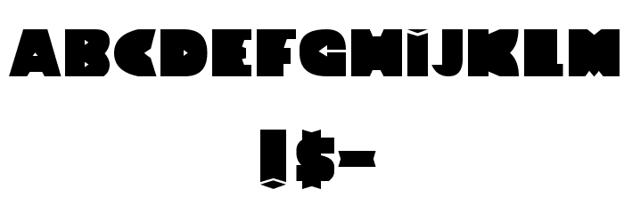 TH!CK B!TCH Font OTHER CHARS