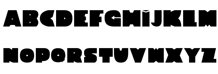 TH!CK B!TCH Font LOWERCASE