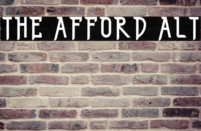 THE AFFORD ALT Example 2