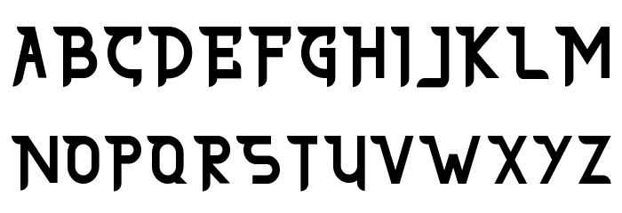 THE AFFORD DEMO Font OTHER CHARS