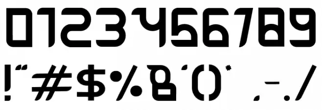 THE AFFORD Font OTHER CHARS