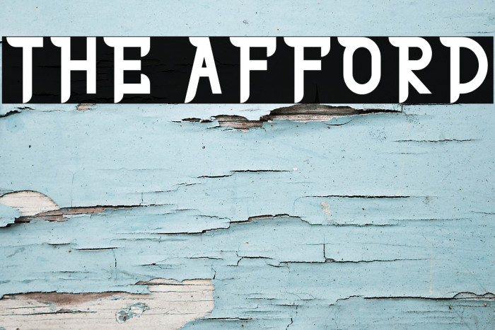 THE AFFORD Example 3