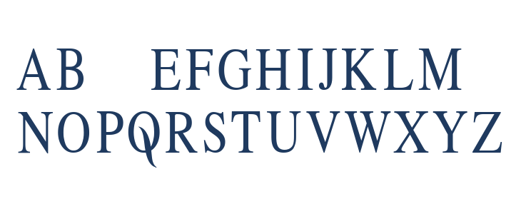 THE ALISTAREN BETA Lowercase