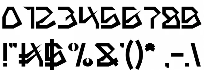 THE AMAZING ME Bold Font OTHER CHARS