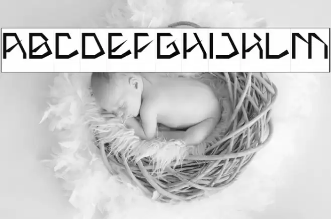 THE AMAZING ME-Inverse Font examples