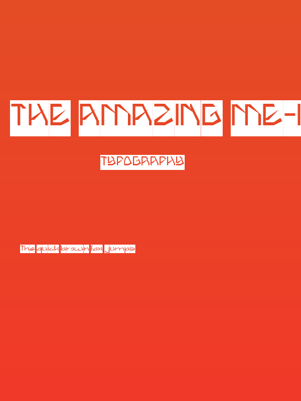 THE AMAZING ME-Inverse Poster