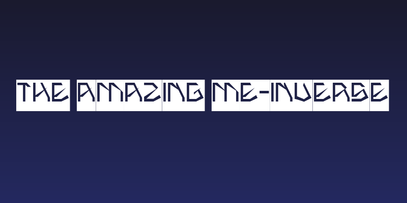 THE AMAZING ME-Inverse Social Header