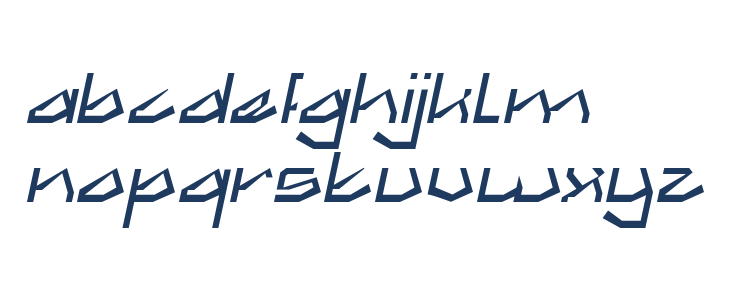 THE AMAZING ME Italic Lowercase