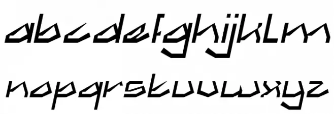 THE AMAZING ME Italic 字体 小写