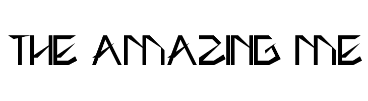 THE AMAZING ME  नि: शुल्क फ़ॉन्ट्स डाउनलोड