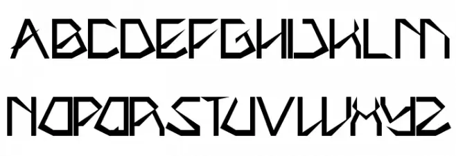 THE AMAZING ME Schriftart Groß