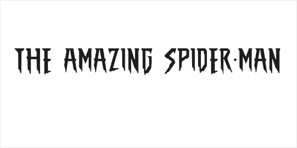 THE AMAZING SPIDER-MAN Logo