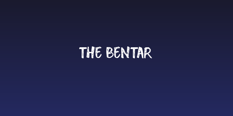 THE BENTAR Social Header