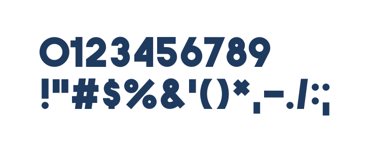 THE BOLD FONT FREE VERSION BOLD Other Characters