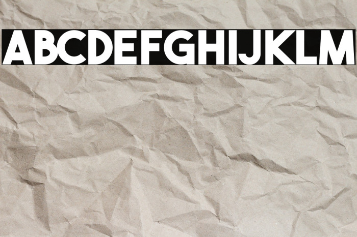 THE BOLD FONT FREE VERSION BOLD Example 1