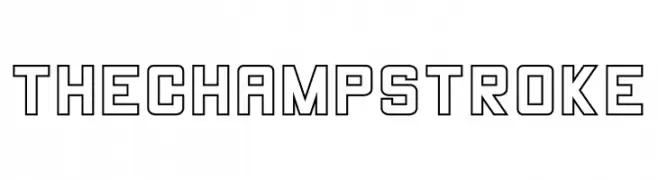 THE CHAMP Stroke  font caratteri gratis