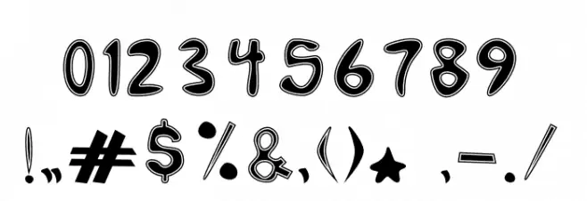 THE CORRUPTOR Font OTHER CHARS