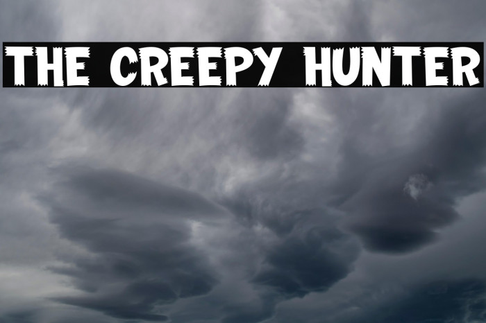 THE CREEPY HUNTER Example 3