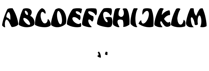THE CREEPY Font OTHER CHARS