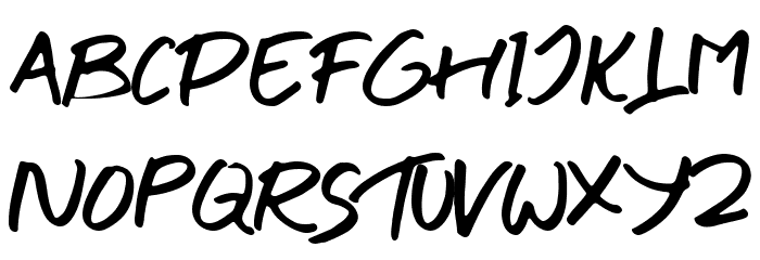THE CROWN Font LOWERCASE