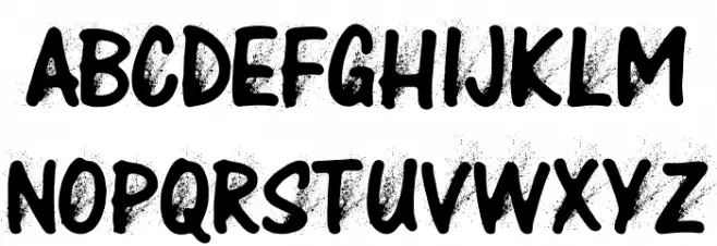 THE CURE Personam Use Regular Schriftart Groß