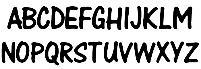 THE CURE Personam Use Regular Font LOWERCASE