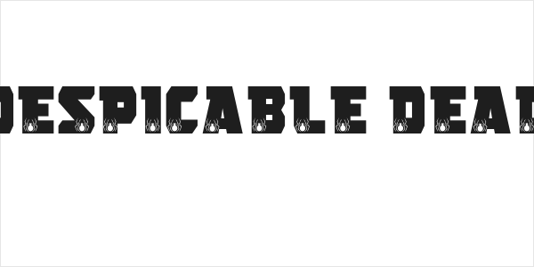 THE DESPICABLE DEADPOOL Logo