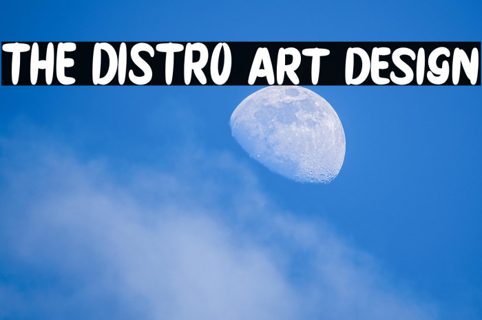 THE DISTRO art design Example 3