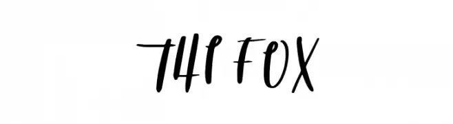 THE FOX  नि: शुल्क फ़ॉन्ट्स डाउनलोड