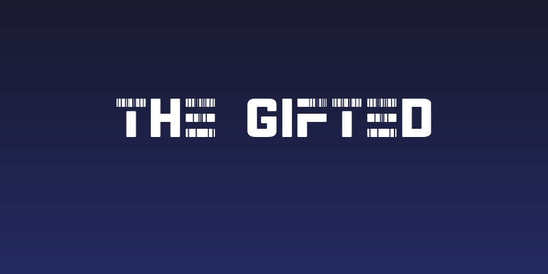 THE GIFTED Social Header