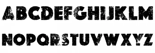 THE GLOBE PERSONAL USE Bold Font LOWERCASE